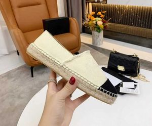 2023 FATRY FAVICE Bezpośrednia Sprzedaż Espadrilles Buty Buty Mokasyna Plat-On Buty Buty 34-42 z torbą na kurz x230523