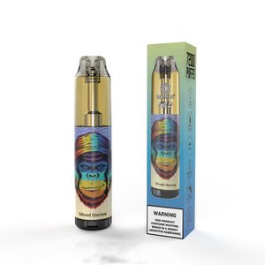 Nowy Puff 7000 jednorazowy Vape Pen Tastefog Wild 15ml elektroniczny papieros z regulowanym przepływem powietrza RGB Light 10 Smaków