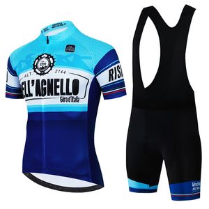 Cycling Jersey Sets Men Summer AntiUV Set Breathable Racing Sport Mtb Bicycle Bike Clothing Suit 230522