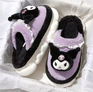 Ins Fashion Cartoon Carina Kuromi Melody CannamoRoll Plusper Slipper Home Calda Festival Festival Regalo Dimensioni 35-40