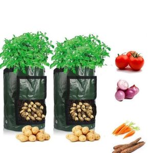 Plantadores Pots Cultivo de batata Plantando sacos de tecido de tecido de gardão Grow Grow Bag Farm Home Tool3138950