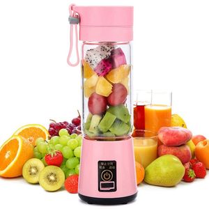 Fruit Vegetable Tools 380ml 246 Blades Portable Electric Juicer Home USB Rechargeable Smoothie Maker Blenders Machine Sports Bottle JuicingCup 230522