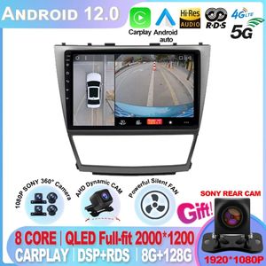 For Toyota Camry 40 2006-2011 10.1 inch 1280*720 Android 12.0 untuk Pemutar DVD Mobil dengan GPS 4G WIFI BT Radio Stereo Car-play-2