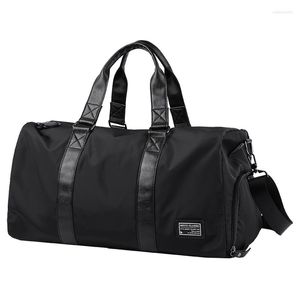 Duffel Bags Travel Duffle for Men Tote Bag Waterpronation Oxford складной и расширяемый недельный плавание спортивные спортивные плечи