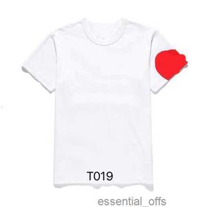 23s gioca Designer Mens t-shirt da donna in cotone ricamo Love Eyes Tshirt sciolto casual coppia stile stampato manica corta BottomK5A2