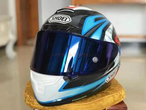 Capacetes de motocicleta de alta qualidade shoei x-quarteen bradley capacete de personalidade capa completa em quatro temporadas homens e mulheres