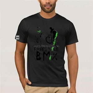 Camisetas masculinas BMX Freestyle - camisa branca Top Sport Design Homes para crianças femininas