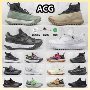 ACG Hiking Shoes Clay Green Khaki Metallic Silver Dark Grey Sea Glass Brown Basalt Flash Crimson Green Abyss Black Anthracit Trainers for Men and Women