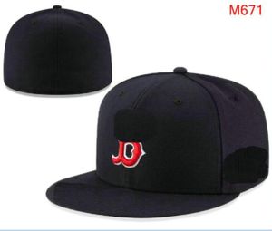 2023 Berretti aderenti da baseball da uomo Boston NY LA SOX B lettera gorras per uomo donna moda hip hop bone cappello estivo sole casquette Snapback A1