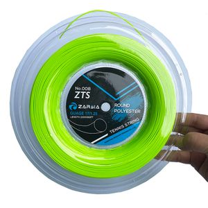 Outros artigos esportivos Muti Color Zarsia 4G Polyester Tennis Racket String 1,25mm Strings redondos lisos duráveis ​​ZTS008 230523