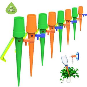 Watering Equipments 12PC Garden Plants Flower Auto Drip Lrrigation System Potted Plant Self-Watering Probes Dripper Simple And Effective Q4