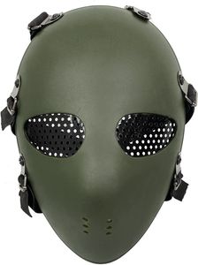 Party Masken Airsoft Paintball Maske Taktische BB Gun Klassische Stil Kopf Schutz Maske Feld Jagd Militär Krieg Spiel Party Maske 230523
