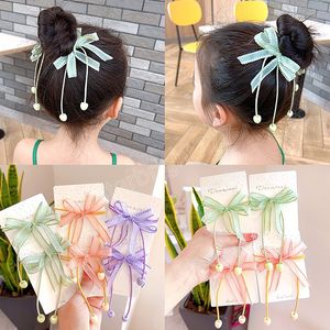 2pcs nova série de desenhos animados garotas fofas de cabelo elástico banda infantil telhado teor de cabelo princesa acessórios de cabelo bebê scrunchies DIY