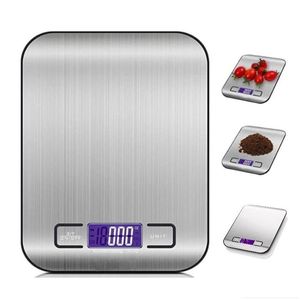 Household Scales 5000G/1G Led Electronic Digital Kitchen Mini Mtifunction Food Stainless Steel Lcd Precision Jewelry Scale Weight Nc Dhawc