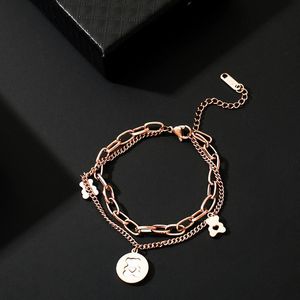 Bangle 2022 Fashion Titanium Steel Hip Hop Rock Little Bear Lady Armelets Temperament and Contracted Girls Party Jewelry Gifts