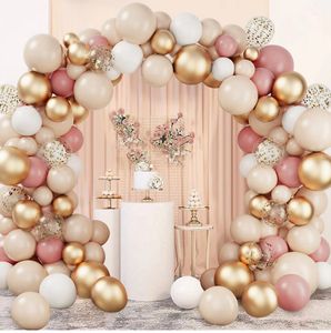 Outros suprimentos para festas de evento Macaron Balloon Garland Arch Kit de feliz aniversário decoração infantil Kids Chuveiro de bebê Balão de LaTex Chain Wedding Party Supplies 230523