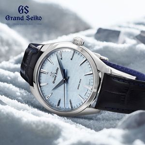 Andra klockor Crown Blue Lion Grand GS Manual Winding Movement Ice Hand Roll Yushendu Men's Watch Spring Drive Relgio