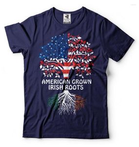 Мужские рубашки Tmers American Grown Irish Roots футболка Patriotic Tee рубашка