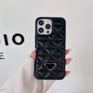 Casos de telefone de designer de moda para iPhone 14 13 12 Pro Max 14Pro 14Plus 14Promax 13Pro 13Promax New Black Leather Letter Caso traseiro móvel