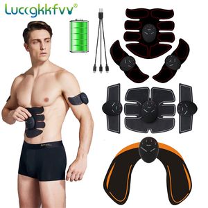 Portable Slim Equipment Electric Muscle Stimulator EMS Wireless Buttocks Hip Trainer Abdominal ABS Fitness Body Slimming Massager 230523