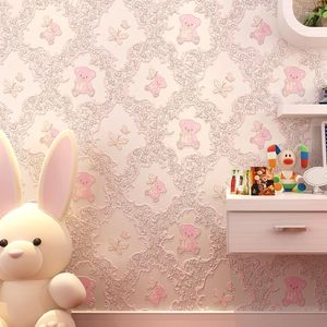 Wall Stickers Kids Room Cute Decal Sticker Decor Bedroom Designs Self-adhesive Girls Weddings Adesivo OA50WS