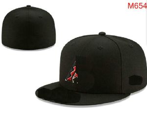 2023 رجال أريزونا البيسبول المجهزة Caps Ny La Sox رسالة Gorras للرجال للنساء الموضة الهيب هوب عظم القبعة الصيف الشمس Snapback A1