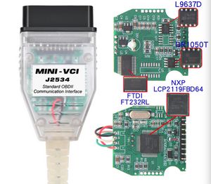 MINI VCI V18.00.08 per cavo diagnostico toyota Techstream V17 FTDI