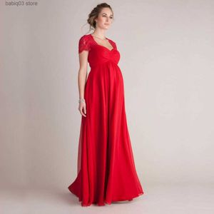 Maternity Dresses 2023 Pregnant Mother Dress Maternity Photography Props Women Pregnancy Clothes Lace Dress For Pregnant Photo Shoot Clothing T230523