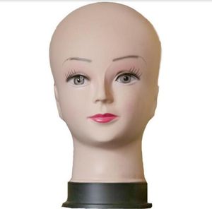 Testa calva modello manichino parrucca cappello display manichino intaglio punto di agopuntura salone di bellezza massaggio pratica6746391