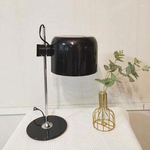 Table Lamps Nordic LED Lamp Simple Metal Shade Table-Light For Reading Room Gold Lighting Decorative Desk Light Iron