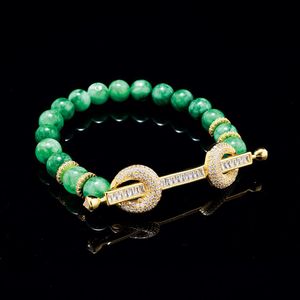 질식기 Tirim Beaded Bracelet for Women Color Natural Stone Bangle Daily Wear Ceremony Engament Tail Party Jewelry 액세서리