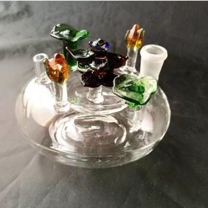 Smoke Pipes Hookah Bong Glass Rig Oil Water Bongs Flower bed glass hookah kettle