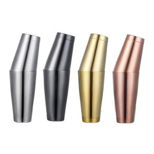 Other Bar Products Stainless Steel Cocktail Shaker Set Simple Tool American Boston Wine Martini Drink Mixer Drop Delivery Home Garde Dhwlp