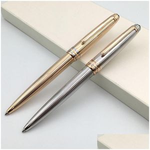 Gel caneta Yamalang Marca Siery Trim Metal 163 Escritório Escrevendo caneta linhas de aço inoxidável Padrão Número de série Ballpo