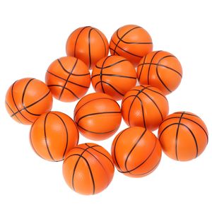 Toplar 10 adet mini spor topları köpük basketbolları sıkın stres topları çocuklar için stres rahat oyuncaklar parti rahatlaması 230523