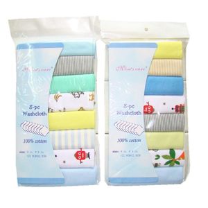 100% bomull Nyfödda babyhanddukar Saliv handduk Nursing Handduk Baby Boys Girls Bebe Toalha Washcloth näsduk Dropshipping KF011