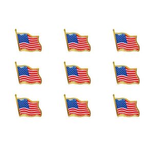 Party Favor Usa Rainbow Flag Badge Collar Pin Clothing Tie Hat Backpack Jacket Accessories Holiday Gift Drop Delivery Home Garden Fe Dh49S