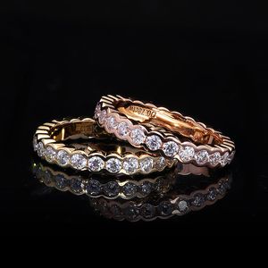 Pierścienie Aeaw 0,78CTW 14K 10k żółte różowe złoto dla kobiet moissanite pierścionek ślub prezent zaręczynowy grzywna biżuteria nowa