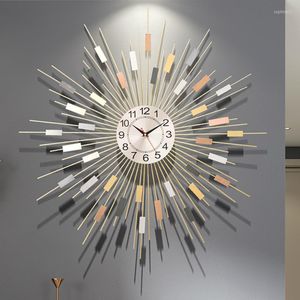 Wall Clocks Big Luxury Clock Modern Design Nordic Minimalist Mute Digital Large Creative Reloj De Pared Home Decor ZP50BG