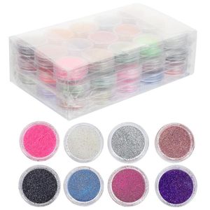 Nail Glitter 45 Boxes Powder Art Shiny Manicure Decor