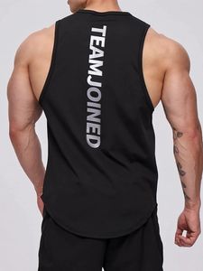 Herrtankstoppar män muskelvästar bomullsunderkläder ärmlös tank top solid muskel väst underskjortor o-hals Gymkläder bodybuilding tank tops 230522