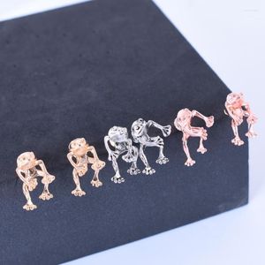 Stud Earrings Funny Earring Girl Retro Lively And Insightful Fashion Ideas Frog Temperament Earrings1109