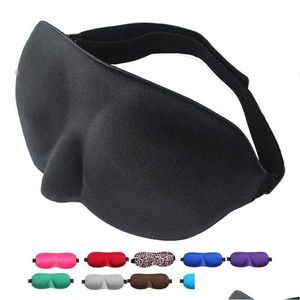 Party Favor 3D Schlafmaske Natürliche Slee Eye Eyeshade Er Shade Augen Weiche Tragbare Augenbinde Reise Augenklappe Drop Lieferung Hausgarten Dhq3S