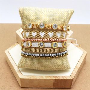 Bangle ZHONGVI Miyuki Bracelet Bohemian Heart Gold Bracelets Pulseras Mujer Moda 2021 Best Friends Handmade Jewelry Gifts Wholesale