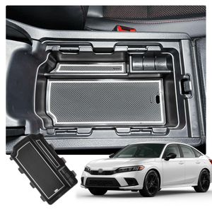 2023年11日のカーオーガナイザーRuiya Armrest Box Storage Central Control Container Auto Interior Accessoriesガジェット