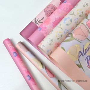 Verpackungspapier, Blumen-Geschenkpapier, Geschenkpapier, DIY-Geschenkverpackung, Blumenstrauß-Verpackung, Rosenverpackung 230523