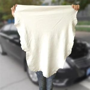 40x70CM Natural Deerskin Leather Clean Cloth Car Home Washing Care Quick Dry Cleaning Towel Super Absorbent Glass Drying Rags
