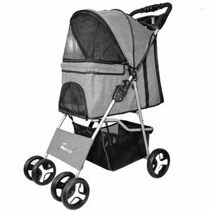 Dog Car Seat Covers Four Seasons Universal Pet Stroller Cat Scooter Small Folding Out Trailer Breathable Walking Teddy