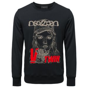 Designer mäns hoodies hoodie mode män kvinnor människor huvud fast färg gata tröja hög gata lös mode män spår svett kostym rockar casual hoodies1