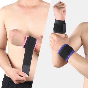 Wrist Support 1 bandage weight lifting fitness gym sports bag hand support adjustable adult wrist strap protector 7 P230523